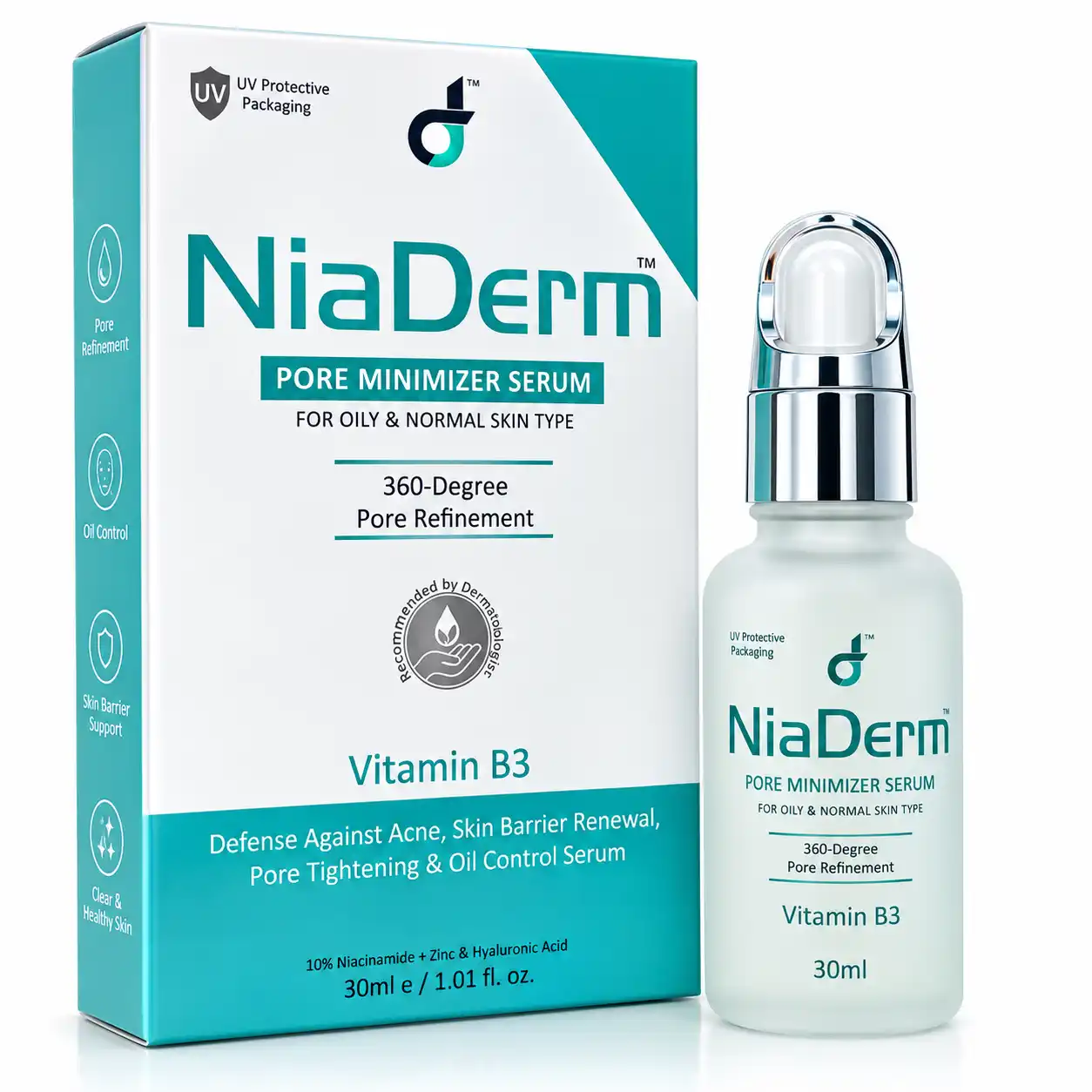 NiaDerm Pore Minimizer Serum with Niacinamide price in Pakistan