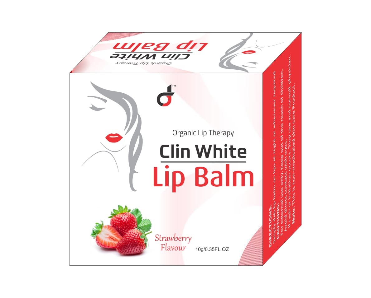 Cline White Lip Balm – Strawberry