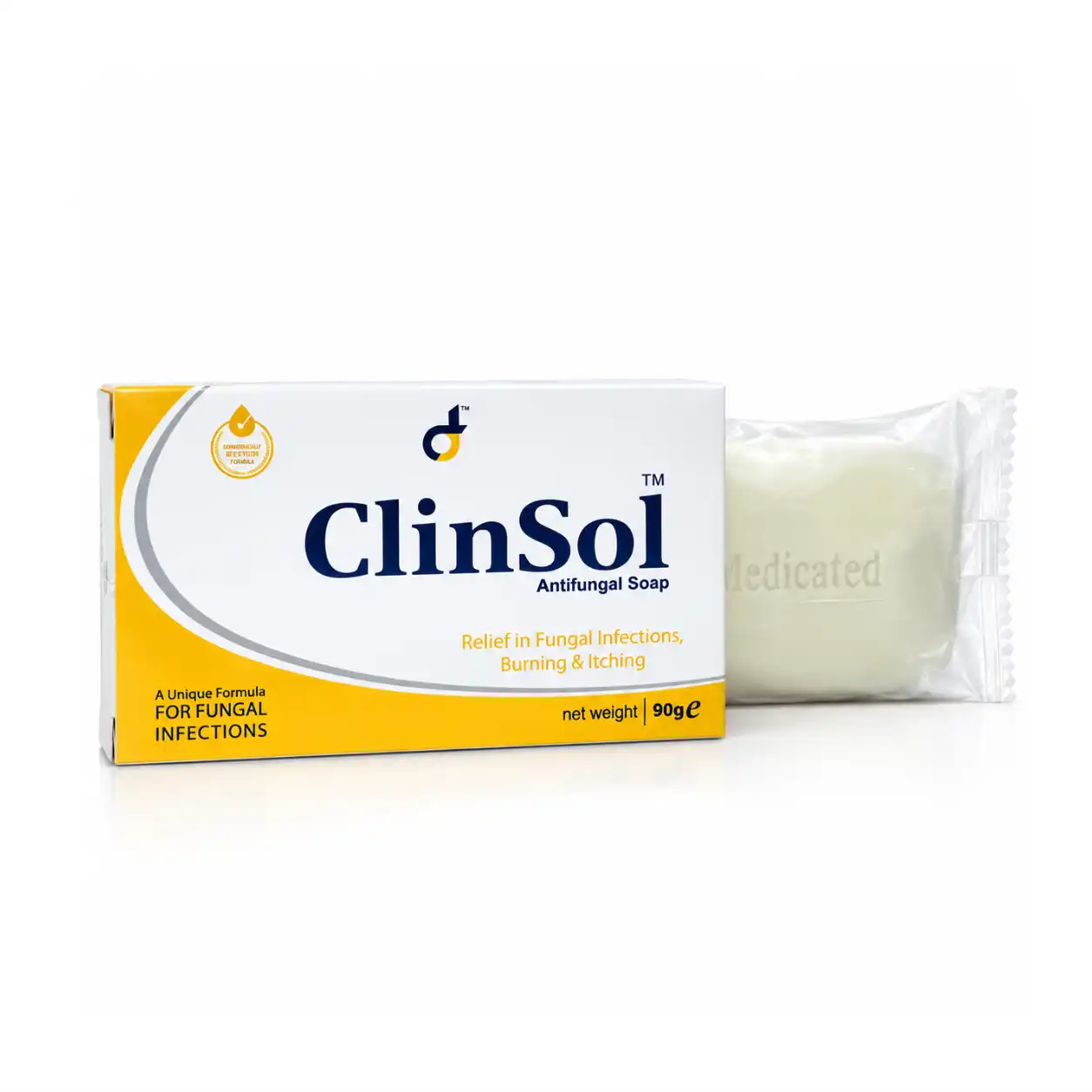 ClinSol Antifungal Soap 90g - Zinc Pyrithione price in Pakistan