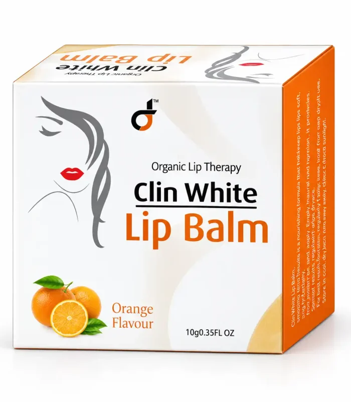Cline White Lip Balm - Orange price in Pakistan