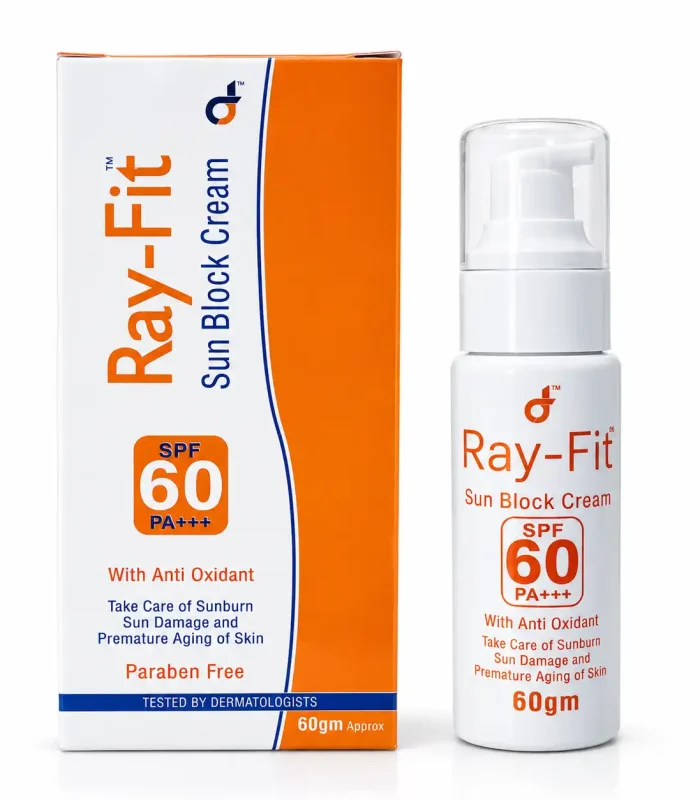 Ray-Fit Sun Block Cream SPF 60 PA price in Pakistan