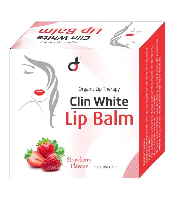 Cline White Lip Balm – Strawberry